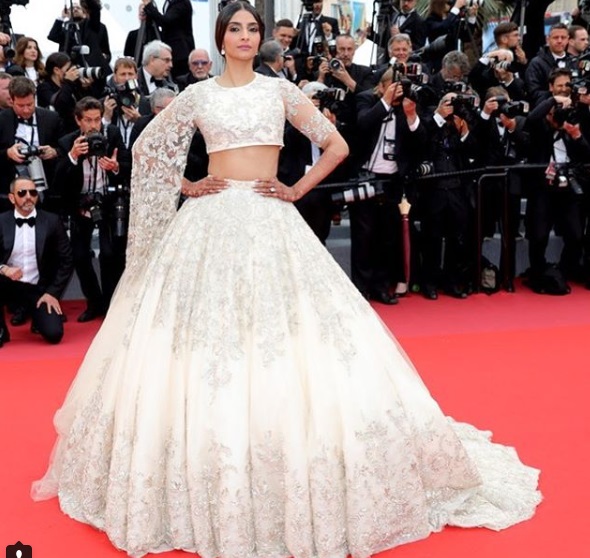 Sonam Kapoor Ahuja Stuns Cannes