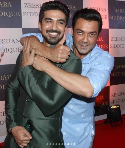 Bobby Deol at Baba Siddique’s Iftar Party