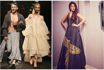 Rhea Chakraborty Stuns In Black, Pratiek Babbar In Drag Queen Avatar Add Oomph To The Lakme Fashion Week 2018!
