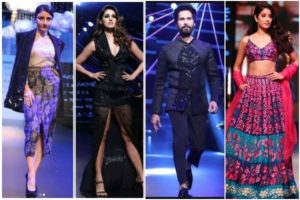 Shahid Kapoor Disha Patani Lakme Fashion Week 2018