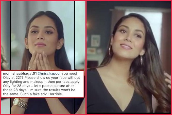 Shahid Kapoor’s Wife Mira Rajput Trolled For Endorsing An Anti-Ageing Product At 23!