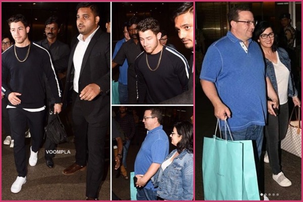 Nick Jonas and His Family Landed India For Engagement Party and To Meet Priyanka’s Family