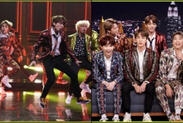 Watch BTS On Jimmy Fallon Show Performing ‘Idol’; Fortnite Dance Challenge And More