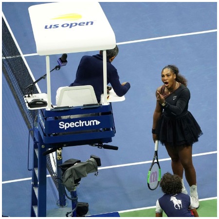 Serena Williams Naomi Osaka Carlos Ramos