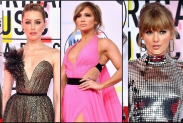Jennifer Lopez, Taylor Swift, Amber Heard Taking Over American Music Awards 2018 Red Carpet Fashion
