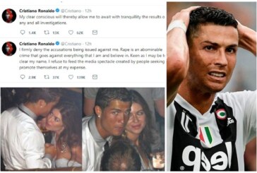 Cristiano Ronaldo Accused Of Rape By Model Kathryn Mayorga; Ronaldo Denies Rape Claim