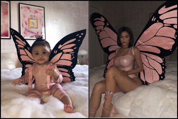 Aww! Kylie Jenner and Her Daughter Stormi’s Matching Butterfly Halloween Costumes Is Too Cute