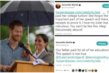Samantha Markle Calls Meghan Markle A ‘Liar’ After Her First Royal Speech At Fiji University