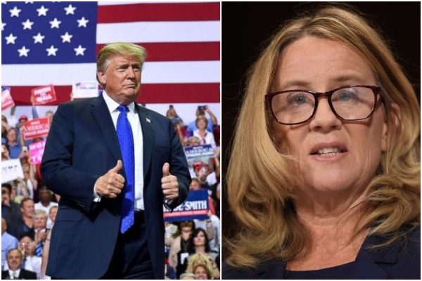 Watch: Trump Openly Mocks Christine Ford’s Sexual Assault Testimony At A Rally In Mississippi