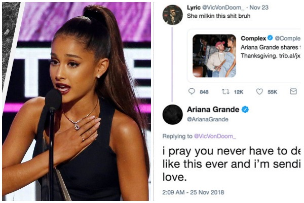 Ariana Grande Gives Befitting Reply After Getting Trolled of “Milking” Mac Miller’s Death
