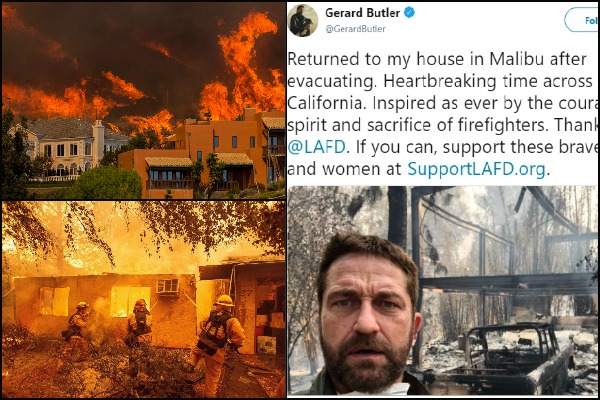 Gerard Butler, Robin Thicke, Camille Grammer: Celebs’ Houses Destroyed In California wildfires