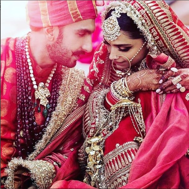 Just Married Couple Deepika - Ranveer Singh