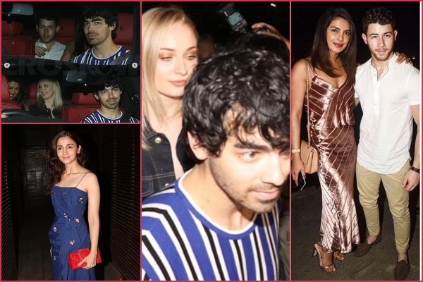 Joe Jonas-Sophie Turner, Alia Bhatt, Parineeti at Priyanka-Nick Jonas Pre-Wedding Dinner Party