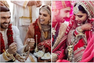Love and Coyness Captured Candidly Of Just Married Couple Deepika – Ranveer Singh
