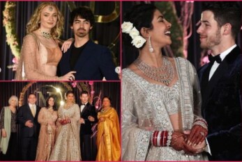 PM Modi Attends Priyanka-Nick Delhi Reception: Jonas Family, Sophie Turner Stuns In Indian Outfits