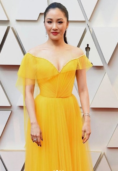 Constance Wu at Oscars 2019 Red Carpet