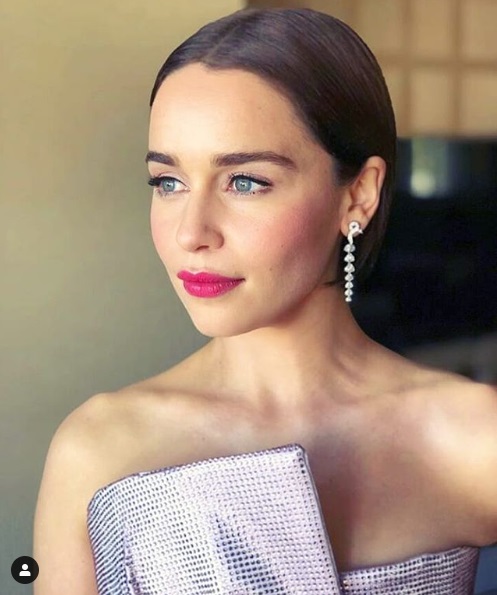 Emilia Clarke Showstoppers at Oscars 2019 Red Carpet