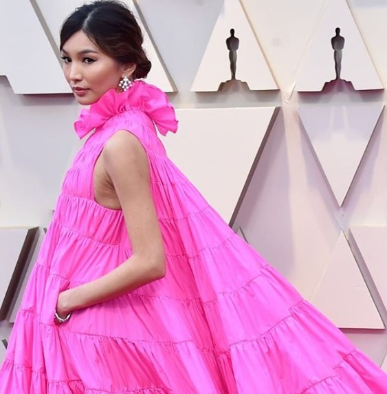 Gemma Chan Oscars 2019 Red Carpet