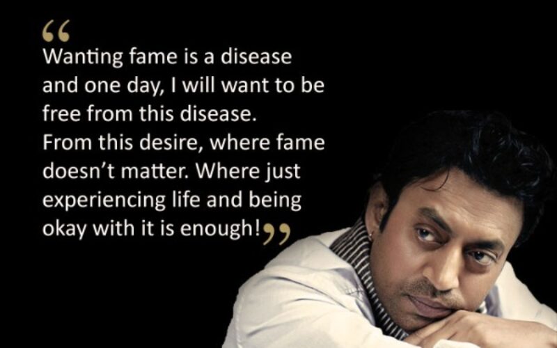 Irrfan Khan Gone! An actor who went beyond the conventional roots of acting